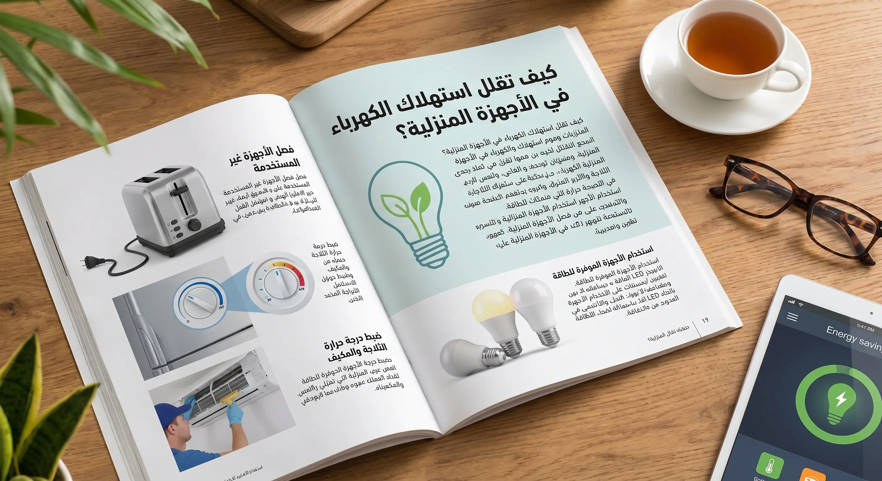 كيف تقلل استهلاك الكهرباء في الأجهزة المنزلية